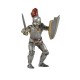 Miniature Knight figurine in red armor