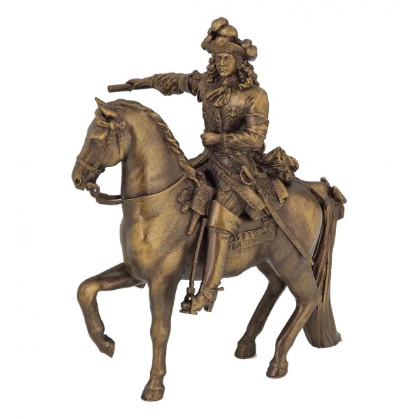 Louis XIV figurine and his horse - Papo-39709