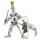 Miniature Master of Weapons Silver Unicorn Crest Figurine