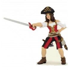 Pirate woman figurine