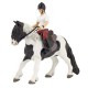 Miniature Pony figurine with saddle