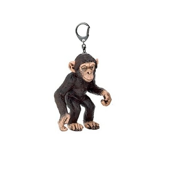 Porte-clés Chimpanzé : Bébé - Papo-02214