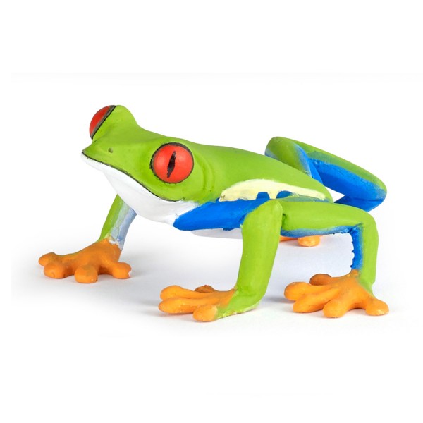Red-Eyed Tree Frog Figurine - Papo-50210