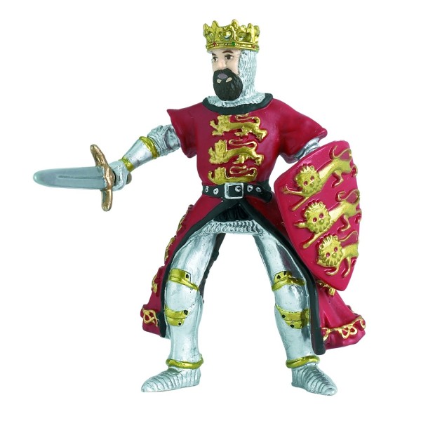 Richard the Lionheart red figurine (without horse) - Papo-39338