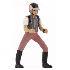 Young fashion rider figurine