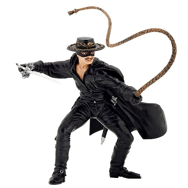 Figurine Zorro au fouet - Papo-30261