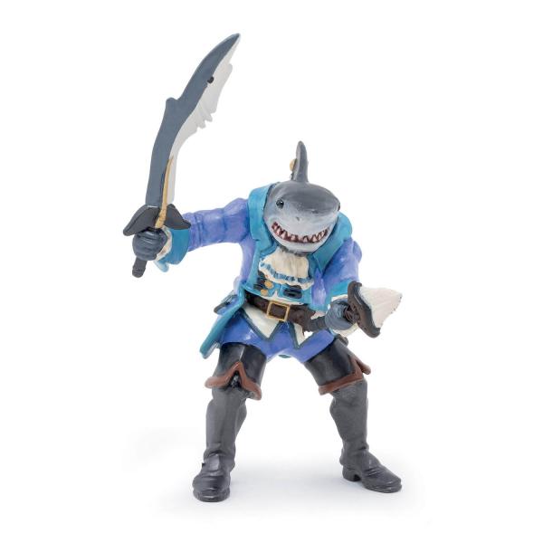 Figura Pirata Tiburón Mutante - Papo-39480