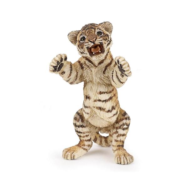 Figura de tigre bebé de pie - Papo-50269