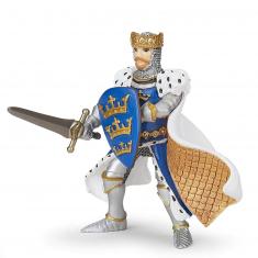 Figurine Roi Arthur Bleu