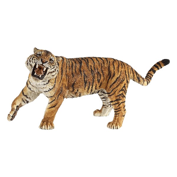 Figura de tigre rugiente - Papo-50182