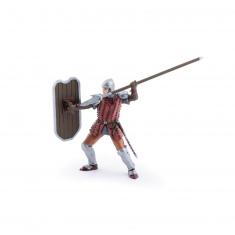 Knight with javelin figurine