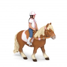 Child rider figurine