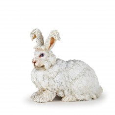 Figura de conejo de angora