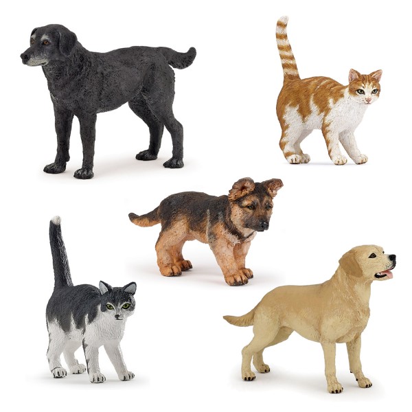 Kit Papo : Figurines chats et chiens - KIT00051