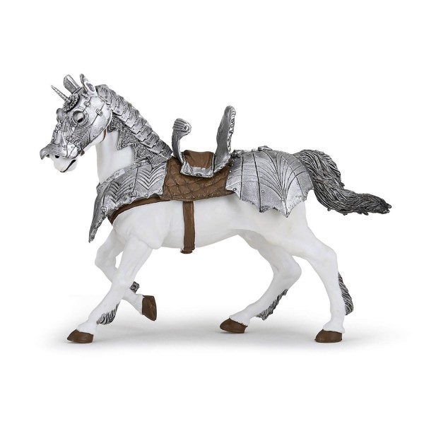 Figura caballo con armadura - Papo-39799