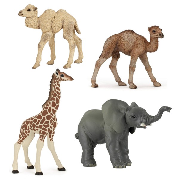 Kit Papo : Figurines Bébés animaux d'Afrique - KIT00035