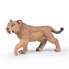 Figurine préhistorique : jeune Smilodon