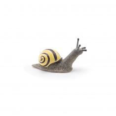 Wood Snail Figurine