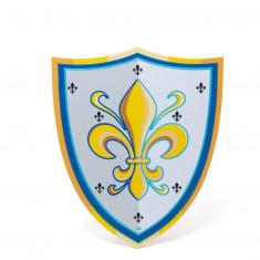 Fleur de Lys foam shield