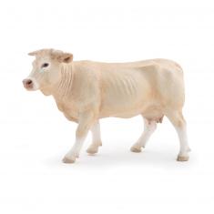 Figurine vache : Blonde d'Aquitaine