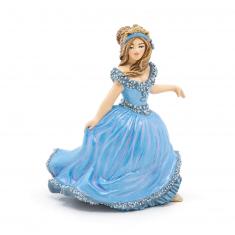 Figura princesa con la zapatilla de cristal.