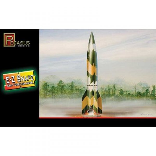 Maquette fusée : V-2 : E-Z Snapz - Pegasus-PEG8416