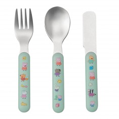 Set of 3 cutlery: Peppa Pig