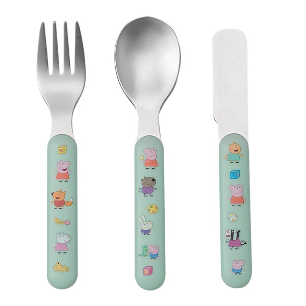 Set of 3 cutlery: Peppa Pig - Petitjour-PI903K
