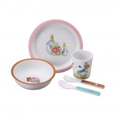 Peter Rabbit tableware set: 5 pieces