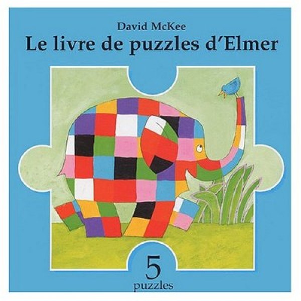 Livre de Puzzles d'Elmer - Petitjour-67402
