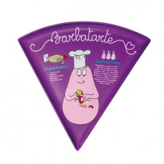Assiette Barbapapa Petit Jour Paris - Grande Assiette à Dessert Avec Recette - Mélamine Sans BPA