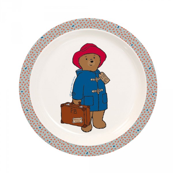 Assiette plate 21.5 cm : Ours Paddington - Petitjour-PA905J