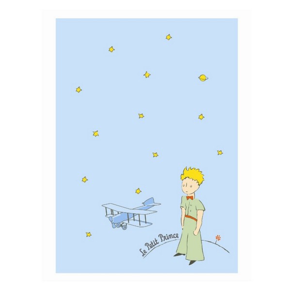 Carnet Le Petit Prince : Bleu clair - Petitjour-PR161F