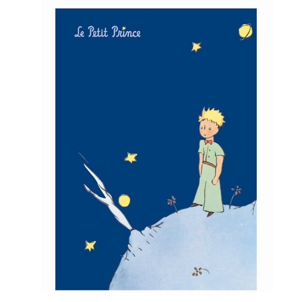 Carnet Le Petit Prince : Bleu foncé - Petitjour-PR160F