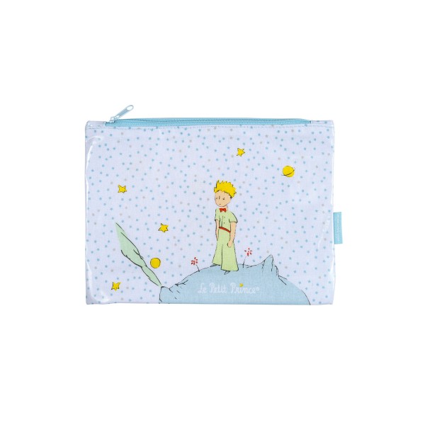Grande pochette bleue étoilée : Le Petit prince - Petitjour-PP624BH