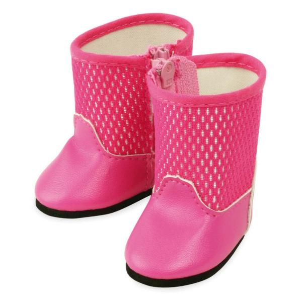 Pink boots for 39 to 48 cm doll - PetitCollin-603909
