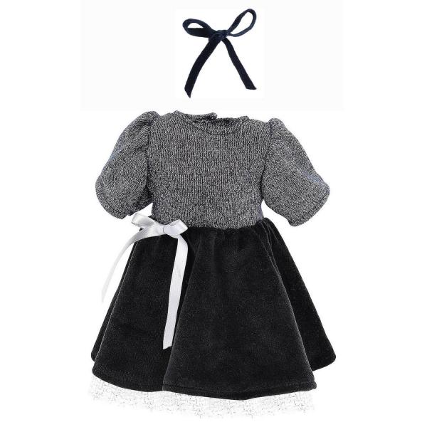 Lila Kleid für 40 cm große Puppen - Petitcollin-504094