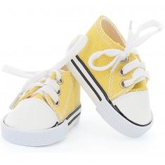 Accessory for 36 cm dolls: Yellow sneakers
