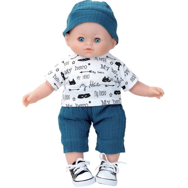 Little Cuddle Doll - 36 cm: Marius - PetitCollin-623631