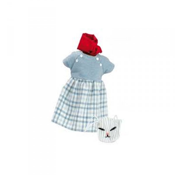 Habillage poupée Petitcollin 34 cm : Mila pour Minouche - PetitCollin-503412