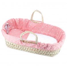 Bassinet with filling: Starry coral: 50 cm