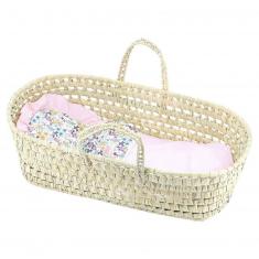 Bassinet with filling: Liberty Rose 50cm