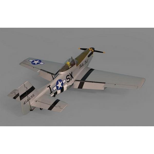 Phoenix Model P-51 Mustang gris-vert 50-60cc GP-EP ARF 2.19m - PH185