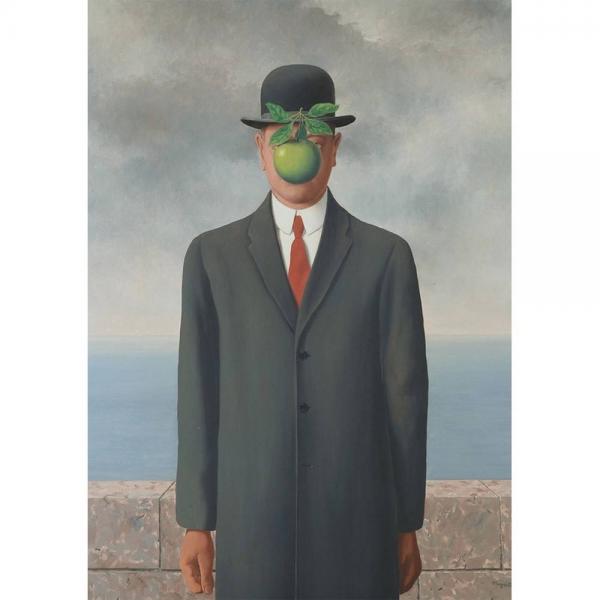 Puzzle 1000 pieces : Magritte - The Son of Man - Piatnik-5716