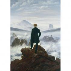 Puzzle 1000 pieces : C.D. Friedrich - The Traveler
