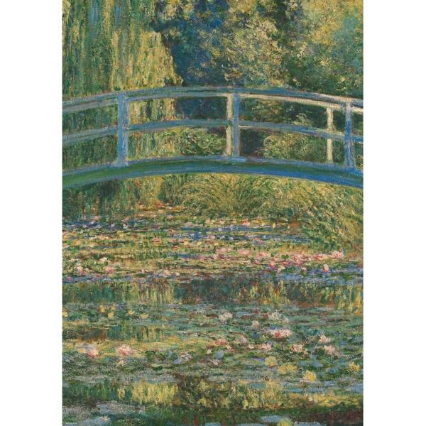 1000 piece puzzle: THE JAPANESE BRIDGE - Monet - Piatnik-5703
