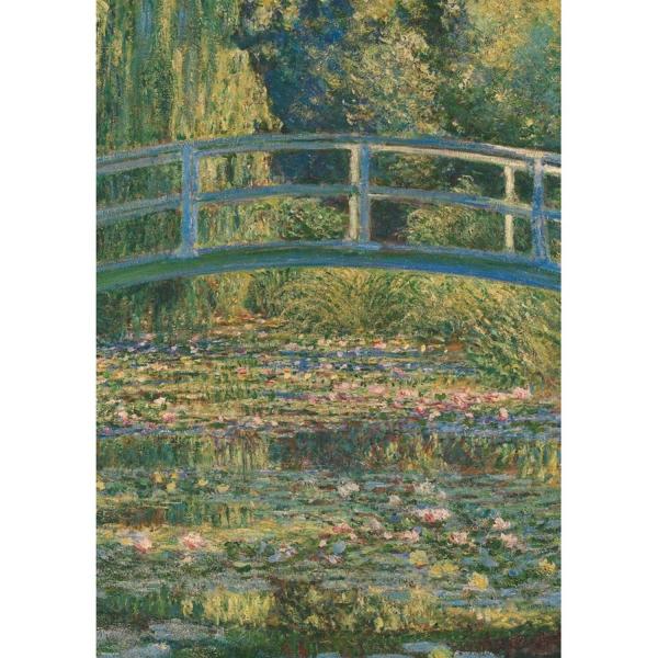 Puzzle 1000 pièces : LE PONT JAPONAIS -Monet - Piatnik-5703