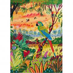 1000 pieces puzzle: Macaws