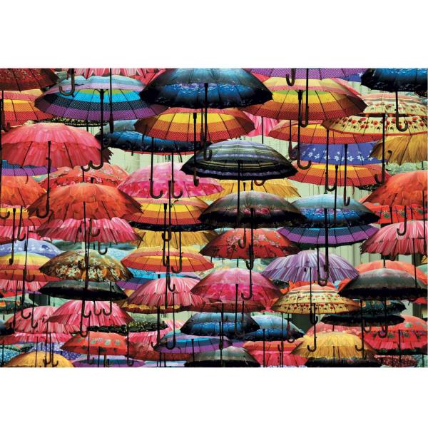 1000 pieces puzzle: Umbrellas - Piatnik-5487