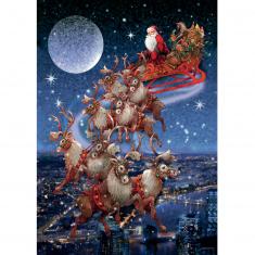 1000 pieces puzzle: Christmas sleigh 